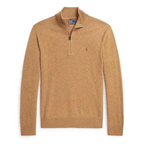 Polo Ralph Lauren Polo Loryelle Quater Zip Sweater - Brown