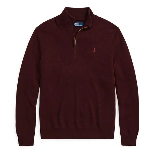 Polo Ralph Lauren Polo Loryelle Quater Zip Sweater - Red