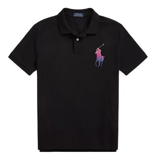 Polo Ralph Lauren Polo Neon Pp Polo Shirt Mens - Black