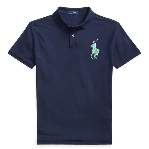 Polo Ralph Lauren Polo Neon Pp Polo Shirt Mens - Blue