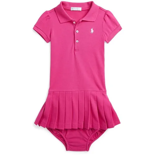 Polo Ralph Lauren Polo Polo Dress In42 - Pink