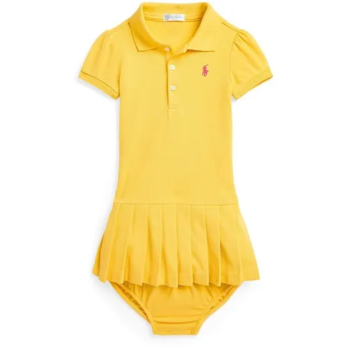 Polo Ralph Lauren Polo Polo Dress In42 - Yellow
