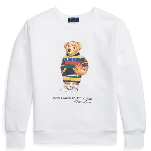 Polo Ralph Lauren Polo Ralph Lauren Bear Logo Sweater Junior Boys - White