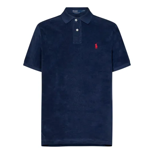 Polo Ralph Lauren , Polo Ralph Lauren T-shirts and Polos Blue ,Blue male, Sizes: