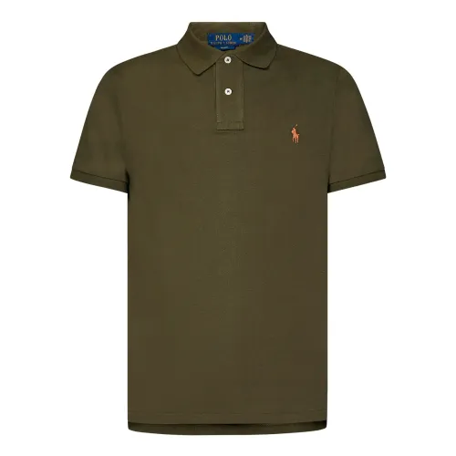 Polo Ralph Lauren , Polo Ralph Lauren T-shirts and Polos Green ,Green male, Sizes: