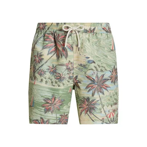 Polo Ralph Lauren Polo Traveller Tropic Print Swim Shorts - Multi