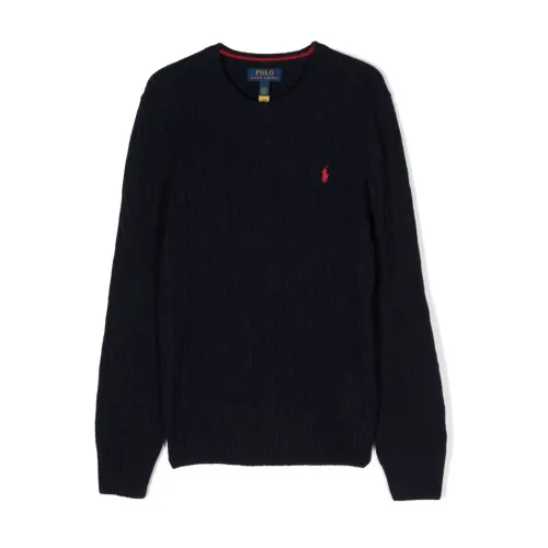 Polo Ralph Lauren , Pullover Sweater ,Black female, Sizes: