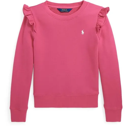 Polo Ralph Lauren Ruffle Sweater - Pink