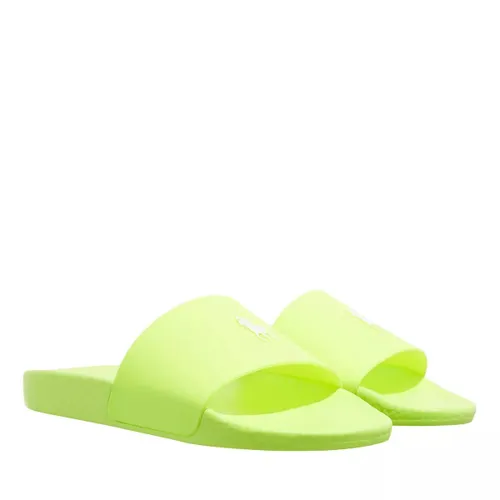 Polo Ralph Lauren Sandals - Polo Slide Sandals Slide - yellow - Sandals for ladies