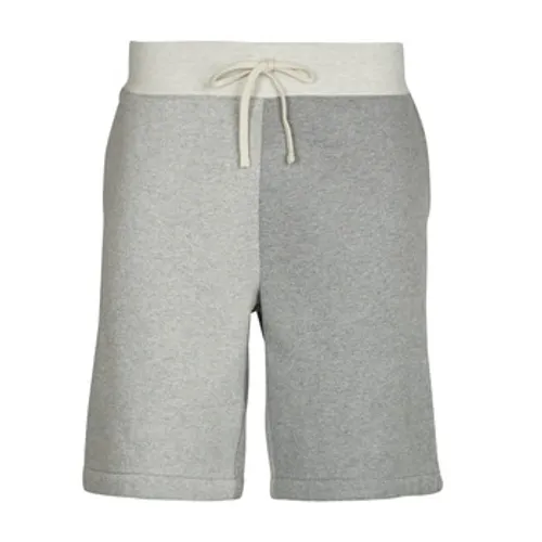 Polo Ralph Lauren  SHORT EN MOLLETON COLOBLOCK  men's Shorts in Grey