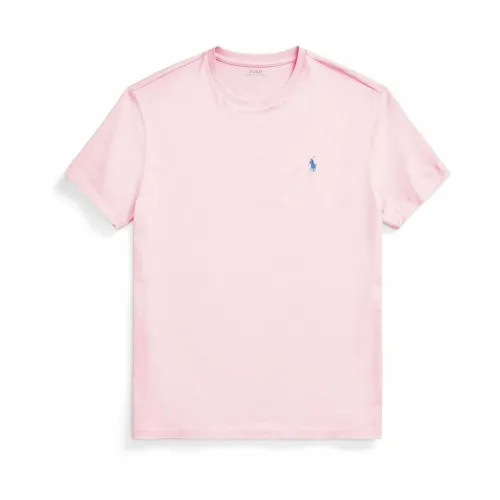 Polo Ralph Lauren , Slim Fit T-Shirts ,Pink male, Sizes: