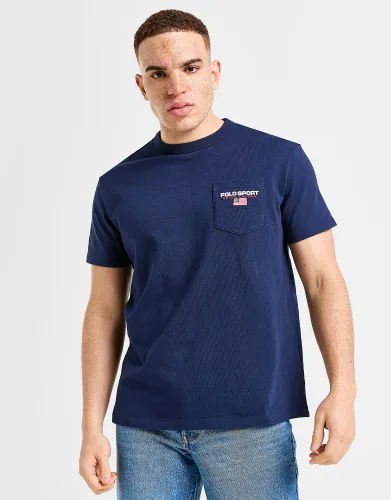 Polo Ralph Lauren Sport Pocket T-Shirt - Blue - Mens