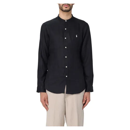 Polo Ralph Lauren , Sport Shirt Collection ,Black male, Sizes: