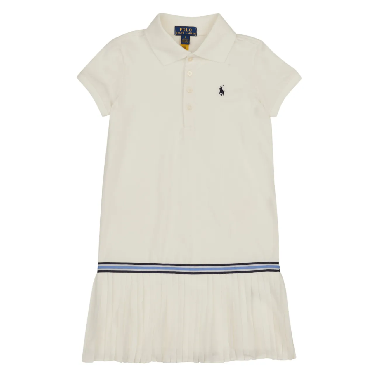 Polo Ralph Lauren  SS KC DRESS-DRESSES-DAY DRESS  girls's Children's dress in White