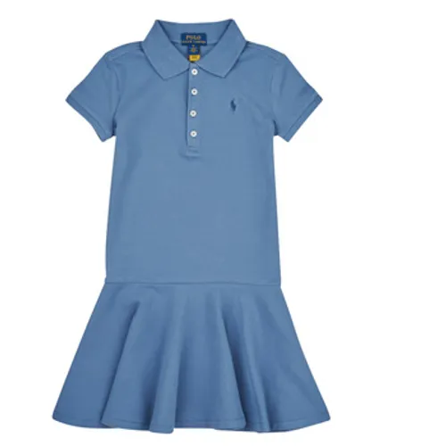 Polo Ralph Lauren  SS POLO DRES-DRESSES-KNIT  girls's Children's dress in Blue