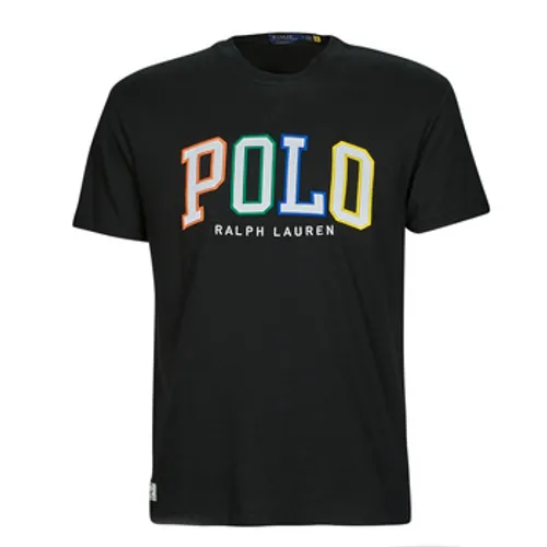 Polo Ralph Lauren  SSCNCLSM1-SHORT SLEEVE-T-SHIRT  men's T shirt in Black