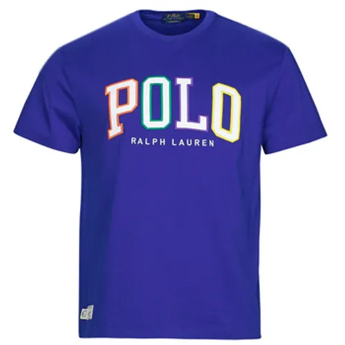 Polo Ralph Lauren  SSCNCLSM1-SHORT SLEEVE-T-SHIRT  men's T shirt in Blue