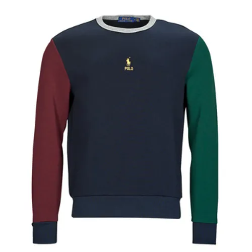 Polo Ralph Lauren  SWEAT COL ROND EN DOUBLE KNIT TECH  men's Sweatshirt in Multicolour
