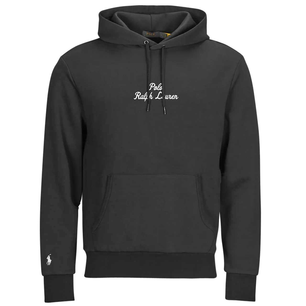 Polo Ralph Lauren  SWEATSHIRT BRODE EN DOUBLE KNIT TECH  men's Sweatshirt in Black