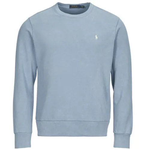 Polo Ralph Lauren  SWEATSHIRT COL ROND EN MOLLETON  men's Sweatshirt in Blue