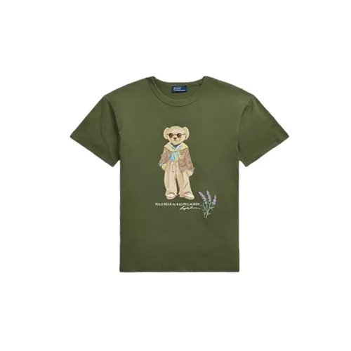 Polo Ralph Lauren , T-Shirts ,Green female, Sizes: