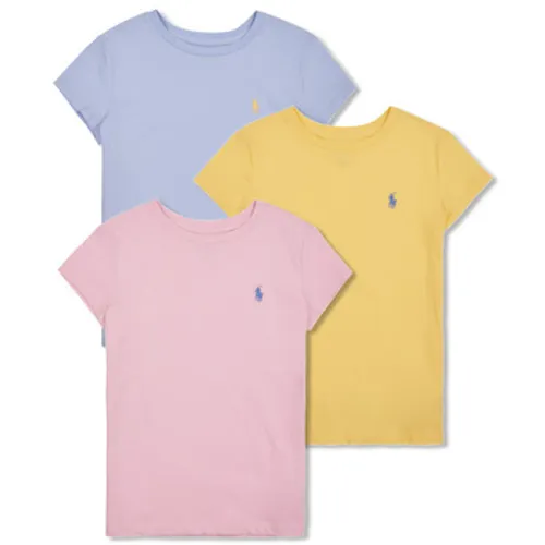 Polo Ralph Lauren  TEE BUNDLE-SETS-GIFT BOX SET  girls's Children's T shirt in Multicolour