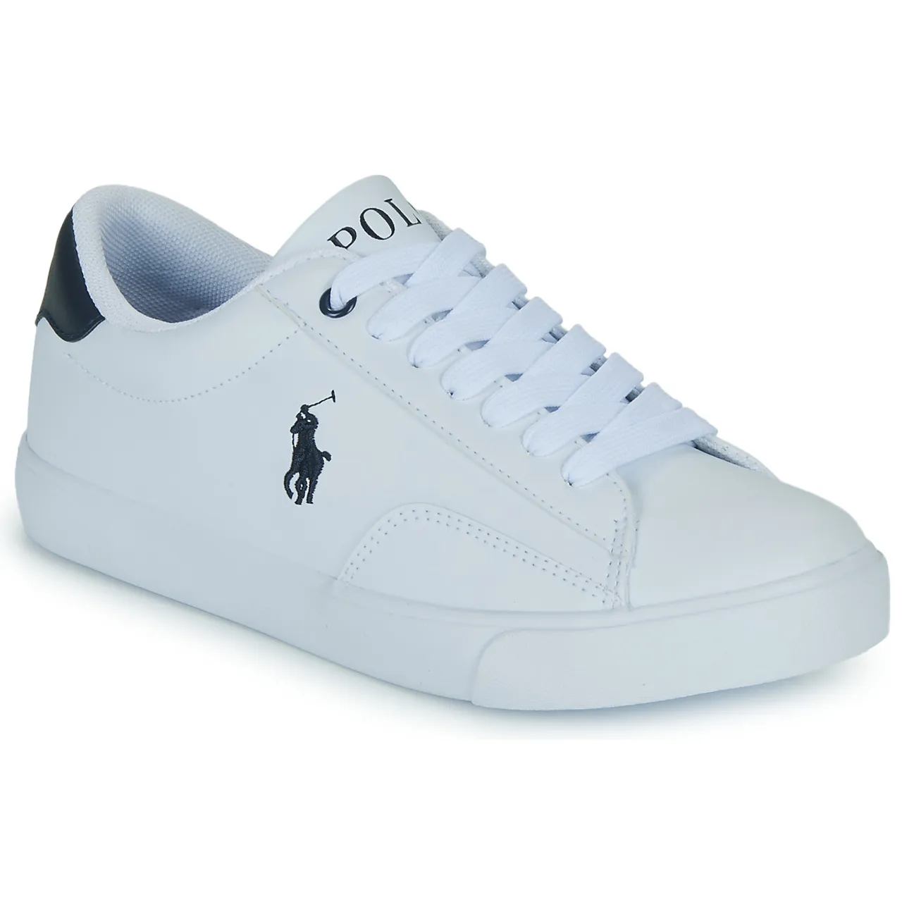 Polo Ralph Lauren  THERON V  boys's Children's Shoes (Trainers) in White