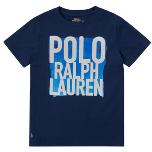 Polo Ralph Lauren  TITOUALO  boys's Children's T shirt in Blue