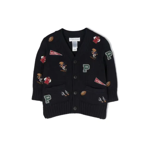 Polo Ralph Lauren , V Neck Card Sweater Cardigan ,Black female, Sizes:
