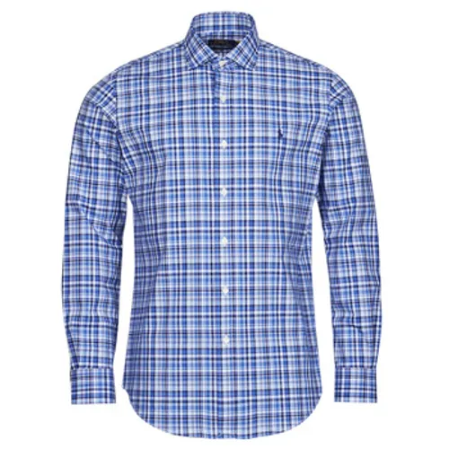 Polo Ralph Lauren  Z216SC11  men's Long sleeved Shirt in Blue