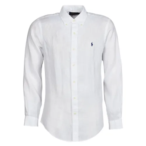 Polo Ralph Lauren  Z221SC19  men's Long sleeved Shirt in White
