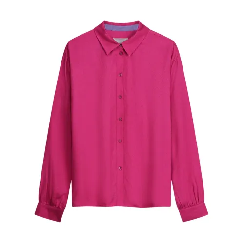 Pom Amsterdam , Pink Blouses ,Pink female, Sizes: