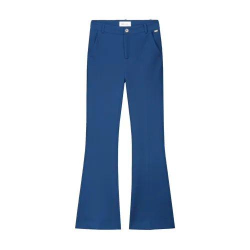 Pom Amsterdam , Wide Trousers ,Blue female, Sizes: