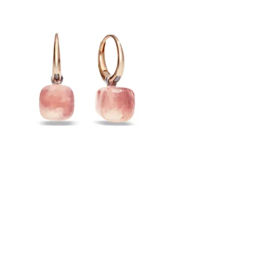 Pomellato , Elegant Rose Gold Earrings ,Pink female, Sizes: ONE SIZE