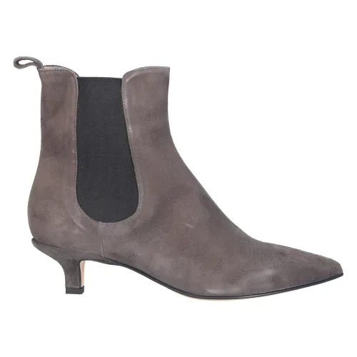 Pomme D'or , Elegant Heeled Boots ,Gray female, Sizes:
