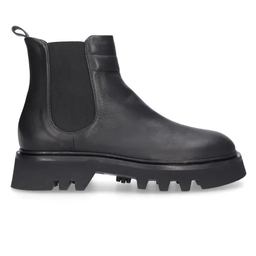 Pomme D'or , Stylish Chelsea Boots for Women ,Black female, Sizes: