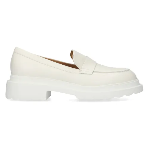 Pomme D'or , Stylish Loafers 2949A for Women ,White female, Sizes: