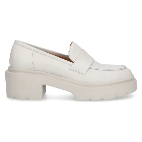 Pomme D'or , Suede Loafers ,White female, Sizes: