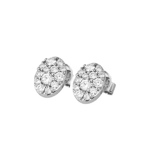 Ponte Vecchio 18ct White Gold 0.30ct Diamond Stud Earrings