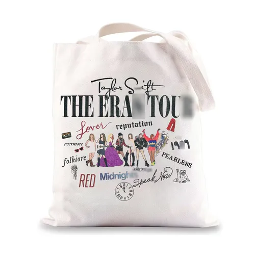 Pop Music Singer Canvas Tote Bag - Music Singer Merchandise