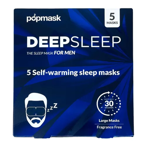 Popmask Deep Sleep Large Self Heating Eye Mask for Sleeping
