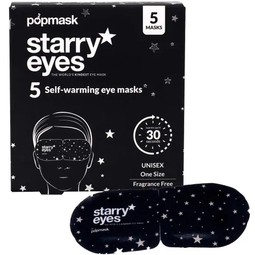 Popmask Starry Self Heating Eye Mask for Sleeping - Warms