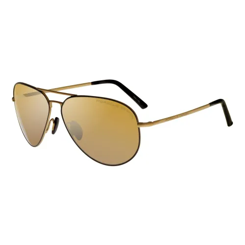 Porsche Design , Bronze/Brown Gold Sunglasses ,Yellow male, Sizes:
