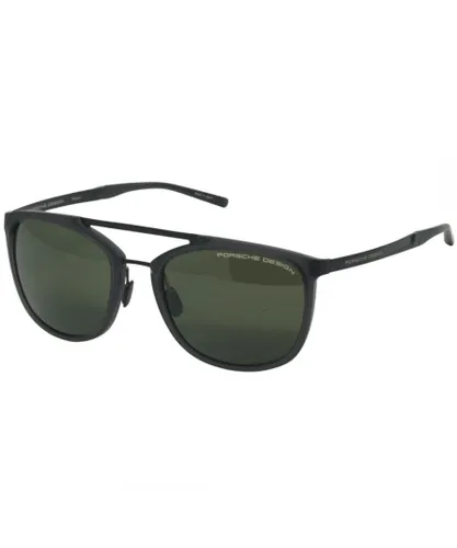 Porsche Design Mens P8671 A Black Sunglasses - One
