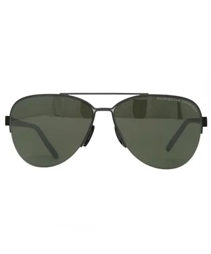 Porsche Design Mens P8676 C 58 Grey Sunglasses - One