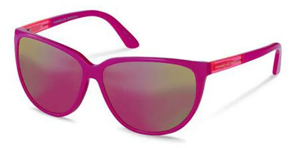 Porsche Design P8588 D Women's Sunglasses Pink Size 61