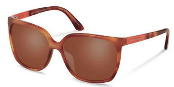 Porsche Design P8589 E Women's Sunglasses Tortoiseshell Size 60