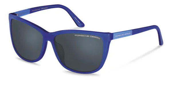 Porsche Design P8590 D Women's Sunglasses Blue Size 61