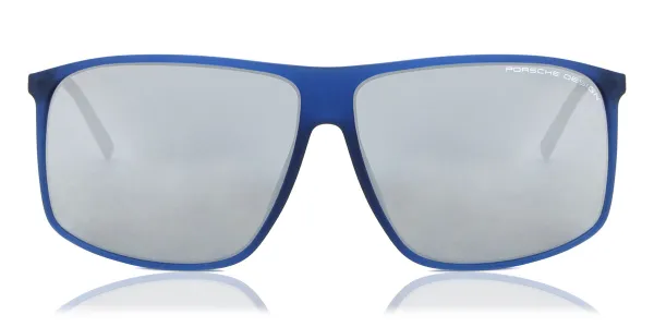 Porsche Design P8594 D Men's Sunglasses Blue Size 62