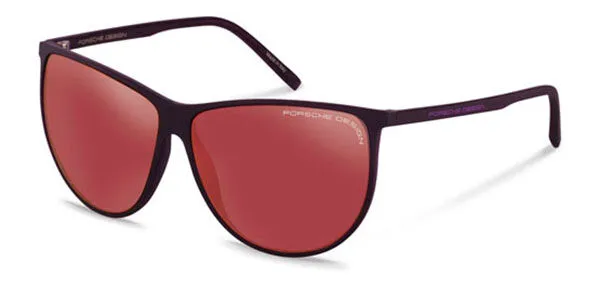 Porsche Design P8601 B Women's Sunglasses Purple Size 61